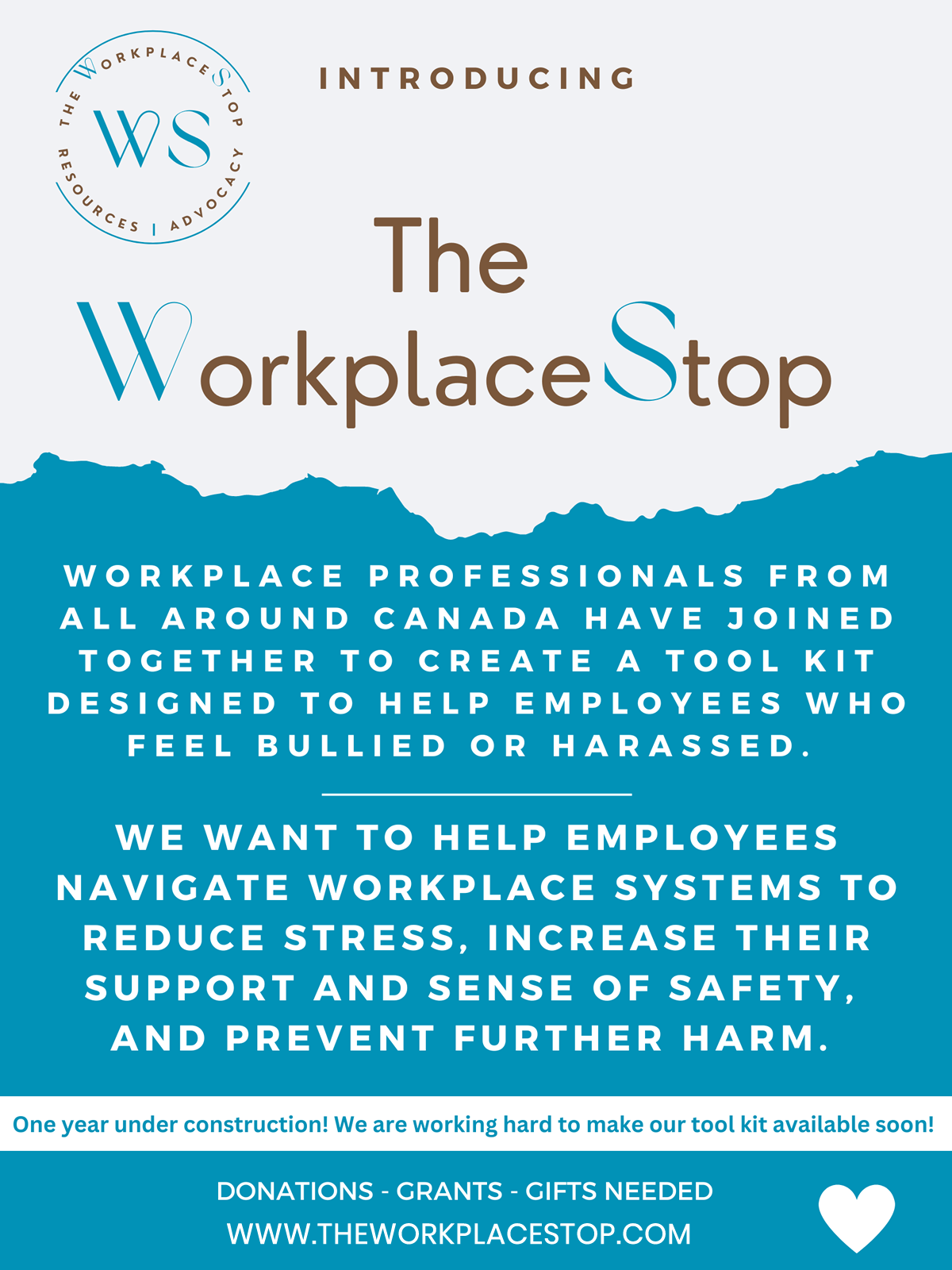 The WorkplaceStop, resource for bullied or harassed employees